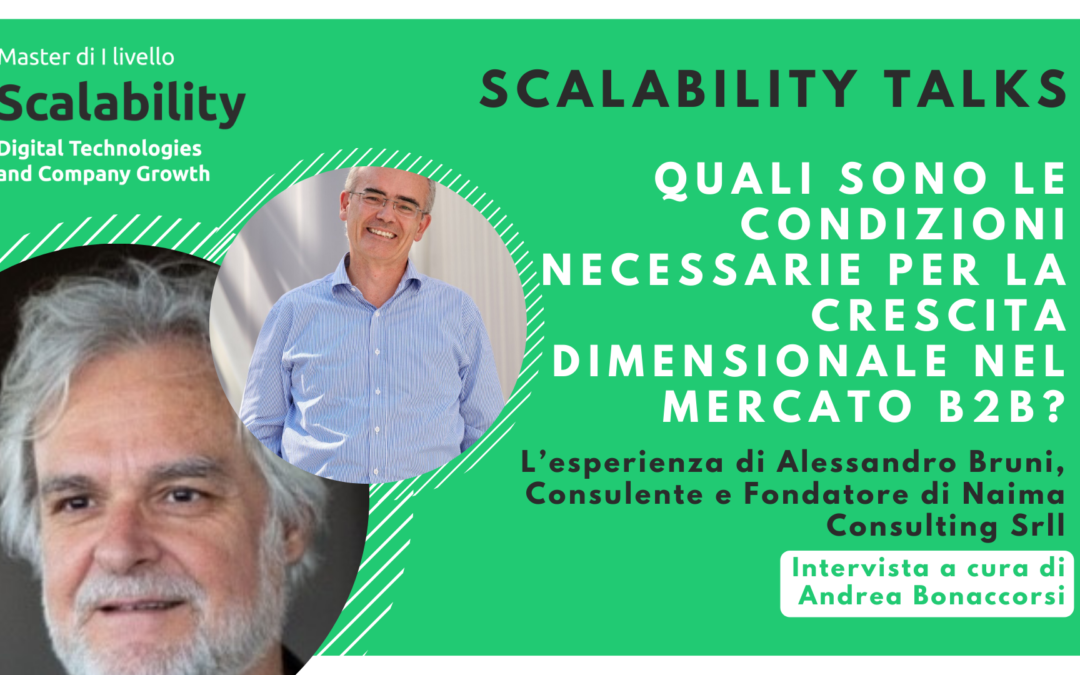 Scalability Talks: intervista ad Alessandro Bruni, a cura di Andrea Bonaccorsi